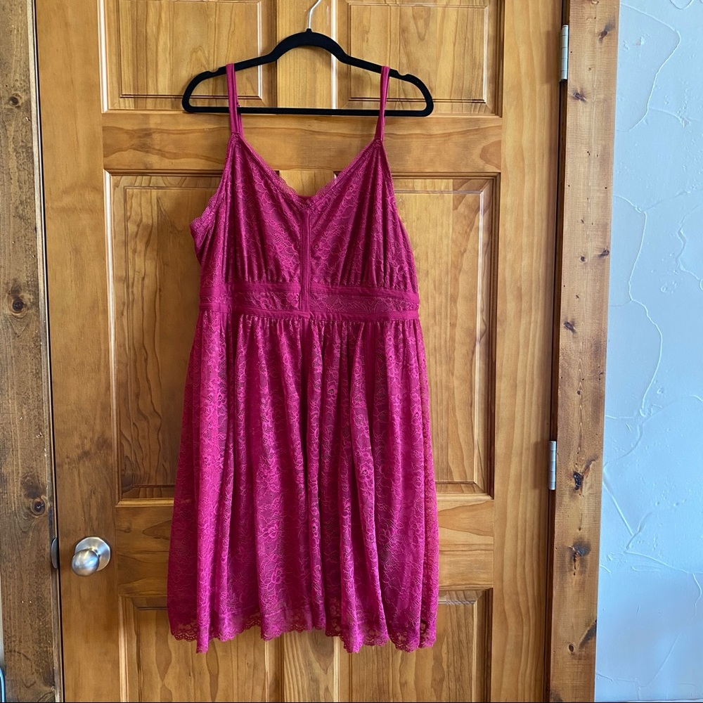 Red dress